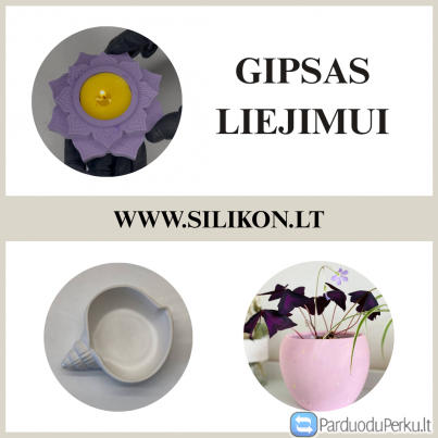 Gipsas - baltas (keraminis)