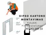 Gipso kartono montavimas Vilnius