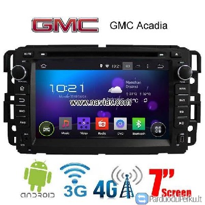 GMC Acadia Android 4.4 Car DVD GPS Player Radio
