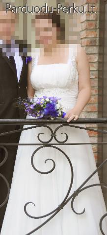 Graikiško stiliaus vestuvinė suknelė