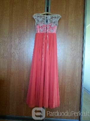 Graikiško stiliaus puošni suknelė