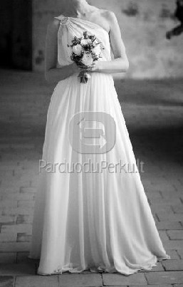 Graikisko stiliaus vestuvine suknele