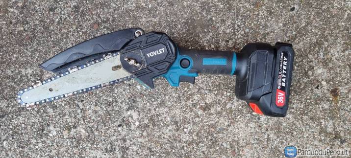 Grandininis akumuliatorinis pjūklas