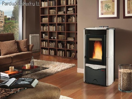 EKOŽIDINYS -naudota granulinė krosnelė (ortakiai)