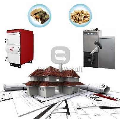 Granulinis katilas Pellux 200, Duju generac. katilas Orligno