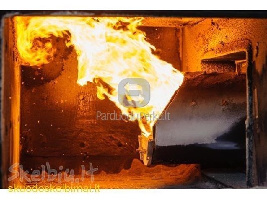 Granulinis šildymas Biokuro degiklis