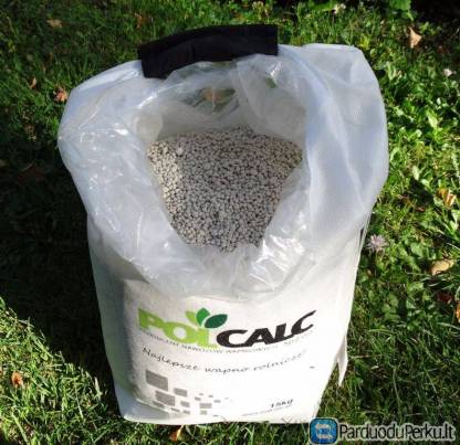 GRANULIUOTOS KALKĖS dirvos rūgštingumui mažinti