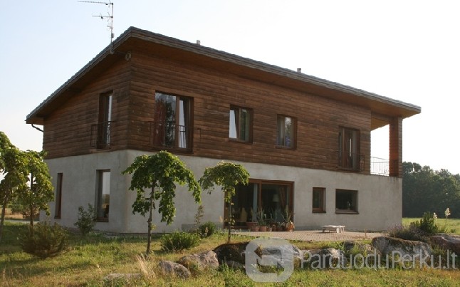 Gražus namas ant upės kranto Ėžaičiuose, Klaipėdos raj.