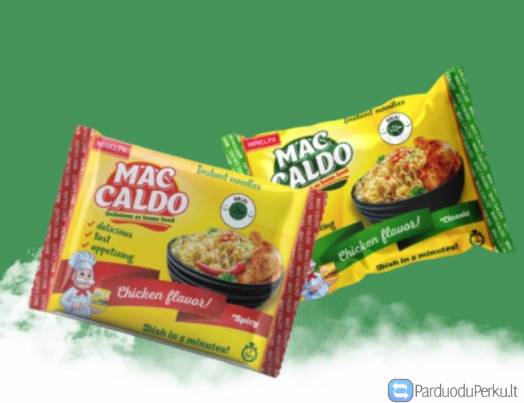 Greitai paruošiami makaronai, maccaldo