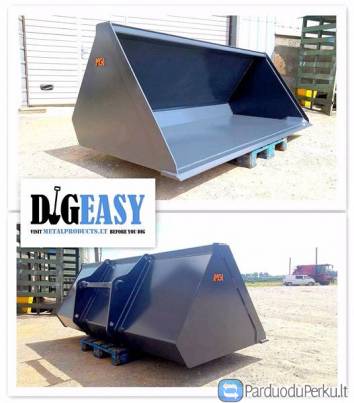 Grūdų kaušas Peilis Mini krautuvas