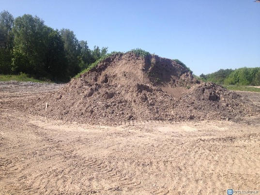 Gruntas sklypo pakėlimui, sklypui pakelti, keliui