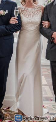 Gryno šilko, dizainerio Rime Arodaky suknelė