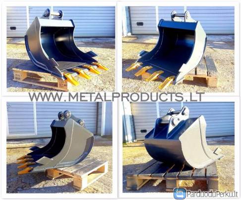 Hardox metalas Kaušas Bobcat JCB