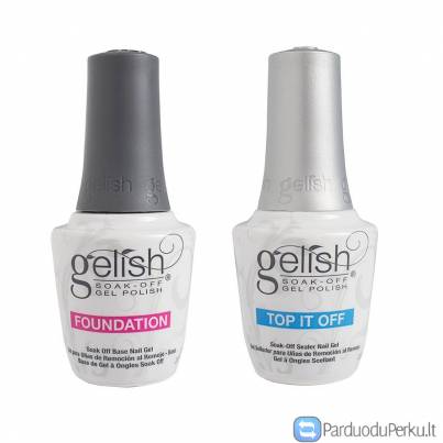 Harmony Gelish topas ir bazė Top It Off Foundation