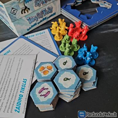 „Hey, That's My Fish!“ Strateginis Stalo Žaidimas – Puiki Dovana