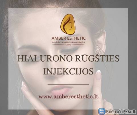 Hialurono rūgšties injekcijos Kaune