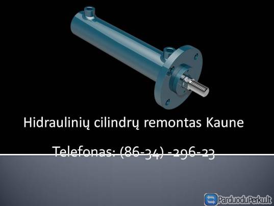 Hidrauliniu cilindru remontas Kaune