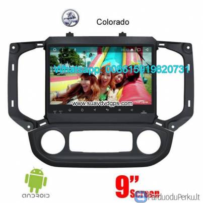 Holden Colorado 2017 2018 radio android GPS navigation camera