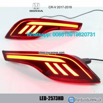Honda CR-V Car LED running Bumper Brake Parking Warning LED Lights