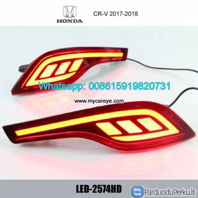 Honda CR-V CRV LED Bumper lamps taillight brake Backup Lights