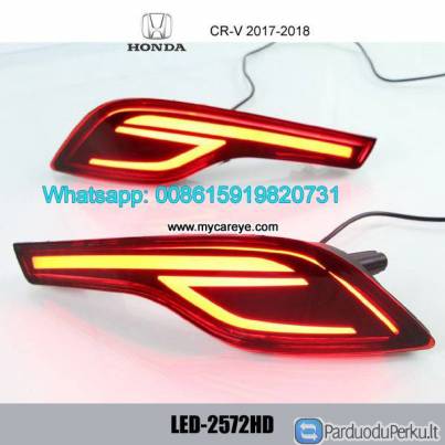 Honda CR-V LED Bumper lamp taillight brake Backup Lights Reversing light