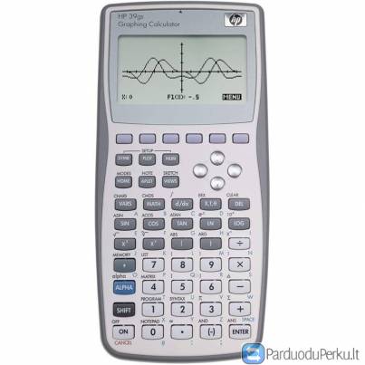 Hp 39gs grafinis mokslinis skaičiuotuvas
