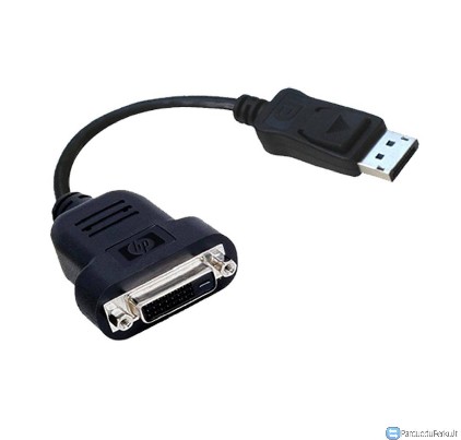 HP Displayport to DVI-D Adapter 43N9160