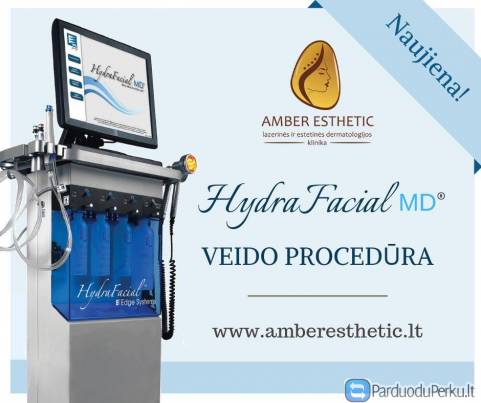 HydraFacial procedūra – veido valymas, šveitimas, drėkinimas