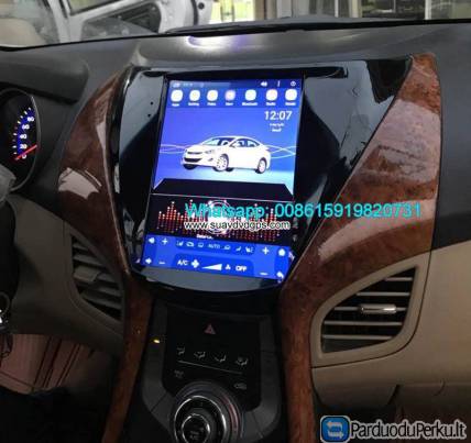 Hyundai Elantra Vertical Screen Car radio tesla android GPS navigation camera