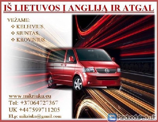 Į ANGLIJĄ www.mikriuku.eu