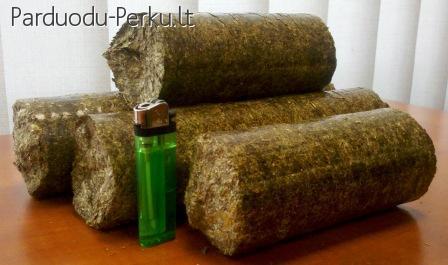 Šiaudų briketai big bag/palaidi
