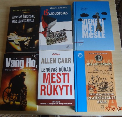 Įdomios knygos laisvalaikiui pigiai