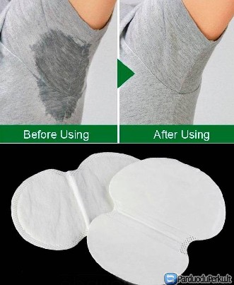 Įklotai apsaugantys drabužius nuo prakaito dėmių