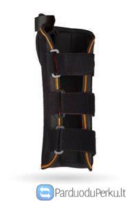 Ilgas, pilnai atsiveriantis riešo įtvaras