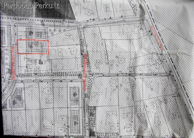šilutės mieste 14a sklypas, namo statybai.