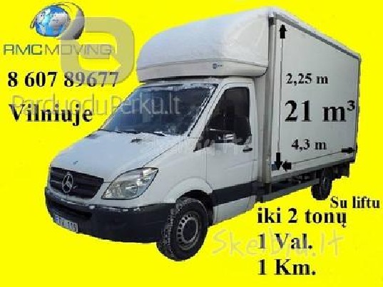 Įmonių ir gyventojų perkraustymas - RMC MOVING