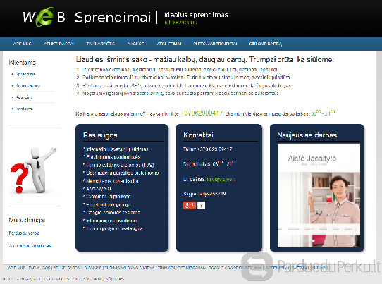 Internetinės svetainės. Protingos kainos. Garantijos.