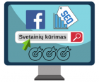 Interneto svetainių kūrimas, SEO, Facebook puslapių administravimas