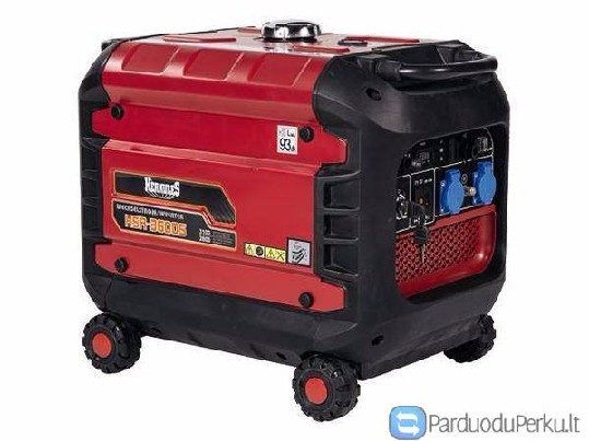 Inverterinis vienfazis elektros generatorius 3,1KW