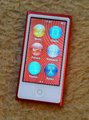 iPod nano 16GB raudonas (7-osios kartos)