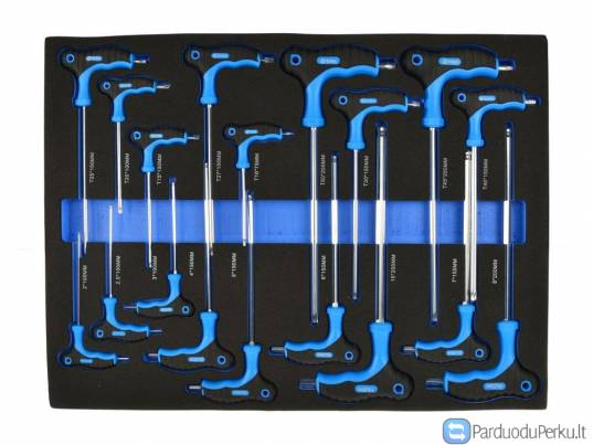 Įrankių dėklai įrankių vežimėliams, stalčiams