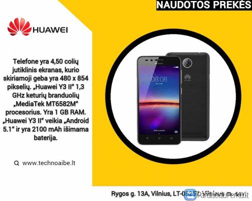 Išmanusis telefonas "Huawei Y3II"