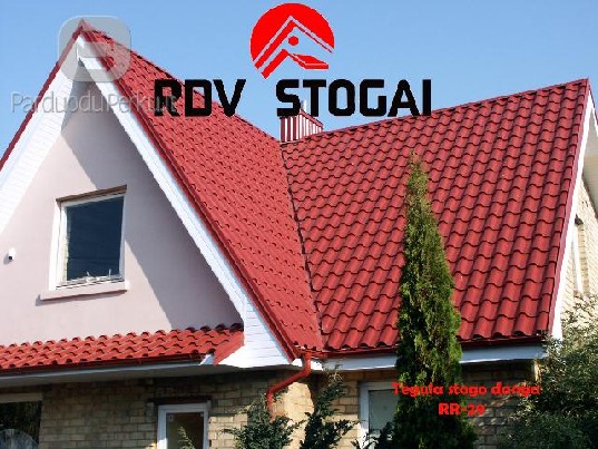 Išskirtinė plieninė čerpė TEGULA