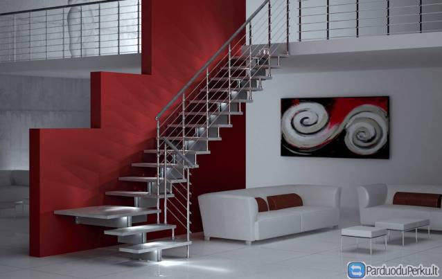 Itališki moduliniai laiptai, ypač kokybiški