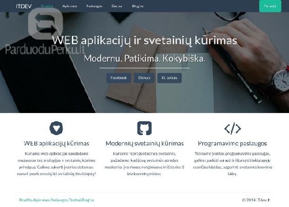 ITdev.lt - WEB aplikacijų ir svetainių kūrimas
