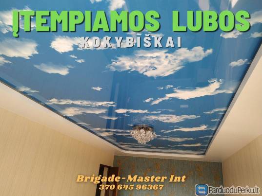 ĮTEMPIAMOS LUBOS - aukščiausio lygio paslaugos ir medžiagos!