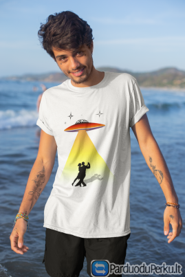 Įvairių dizainų marškinėliai su spauda