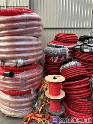 Įvairūs įrankiai, konstrukcijos, medžiagos ir detalės