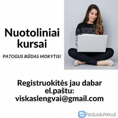 Įvairūs nuotoliniai kursai