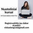 Įvairūs nuotoliniai kursai
